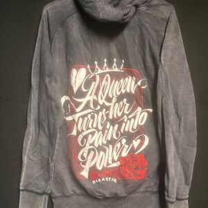 💔Beautiful Disaster Queen Hoodie❤️‍🩹